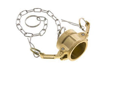 Camlock DN 25 (1'') Koppeling MessingEnd Cap Type DC MIL-C-27487