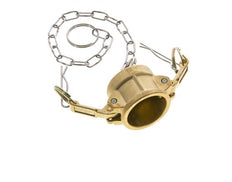 Camlock DN 25 (1'') Koppeling MessingEnd Cap Type DC MIL-C-27487