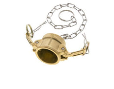 Camlock DN 25 (1'') Koppeling MessingEnd Cap Type DC MIL-C-27487