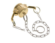 Camlock DN 25 (1'') Koppeling MessingEnd Cap Type DC MIL-C-27487