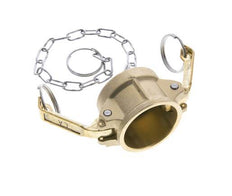Camlock DN 32 (1 1/4'') Koppeling MessingEnd Cap Type DC MIL-C-27487