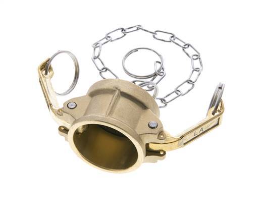 Camlock DN 32 (1 1/4'') Koppeling MessingEnd Cap Type DC MIL-C-27487