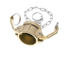 Camlock DN 32 (1 1/4'') Koppeling MessingEnd Cap Type DC MIL-C-27487