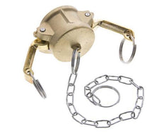 Camlock DN 32 (1 1/4'') Koppeling MessingEnd Cap Type DC MIL-C-27487