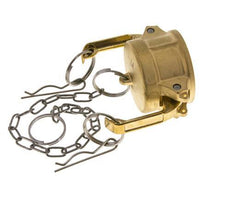 Camlock DN 40 (1 1/2'') Koppeling MessingEnd Cap Type DC MIL-C-27487