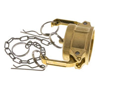 Camlock DN 40 (1 1/2'') Koppeling MessingEnd Cap Type DC MIL-C-27487
