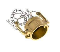 Camlock DN 40 (1 1/2'') Koppeling MessingEnd Cap Type DC MIL-C-27487