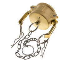 Camlock DN 40 (1 1/2'') Koppeling MessingEnd Cap Type DC MIL-C-27487