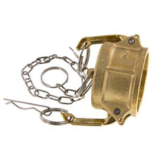 Camlock DN 50 (2'') Koppeling MessingEnd Cap Type DC MIL-C-27487