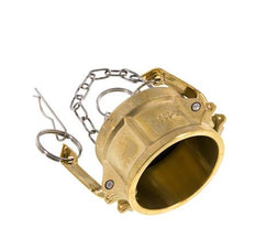 Camlock DN 50 (2'') Koppeling MessingEnd Cap Type DC MIL-C-27487