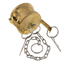 Camlock DN 50 (2'') Koppeling MessingEnd Cap Type DC MIL-C-27487