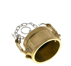Camlock DN 60 (2 1/2'') Koppeling MessingEnd Cap Type DC MIL-C-27487