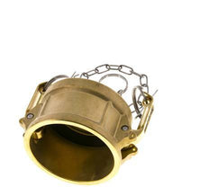 Camlock DN 60 (2 1/2'') Koppeling MessingEnd Cap Type DC MIL-C-27487