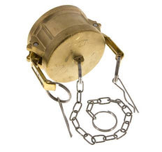 Camlock DN 60 (2 1/2'') Koppeling MessingEnd Cap Type DC MIL-C-27487