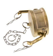 Camlock DN 75 (3'') Koppeling MessingEnd Cap Type DC MIL-C-27487