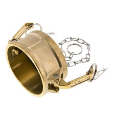 Camlock DN 75 (3'') Koppeling MessingEnd Cap Type DC MIL-C-27487