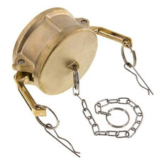 Camlock DN 75 (3'') Koppeling MessingEnd Cap Type DC MIL-C-27487