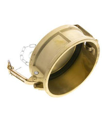 Camlock DN 90 (4'') Brass Coupling End Cap Type DC MIL-C-27487