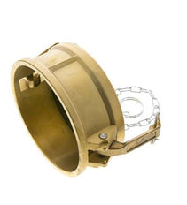 Camlock DN 120 (5'') Koppeling MessingEnd Cap Type DC MIL-C-27487