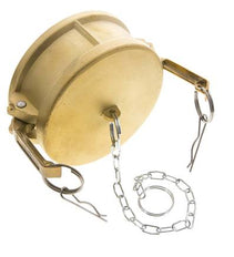 Camlock DN 120 (5'') Koppeling MessingEnd Cap Type DC MIL-C-27487