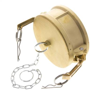 Camlock DN 120 (5'') Koppeling MessingEnd Cap Type DC MIL-C-27487