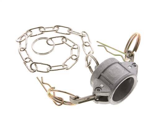 Camlock DN 20 (3/4'') Koppeling AluminiumEnd Cap Type DC MIL-C-27487