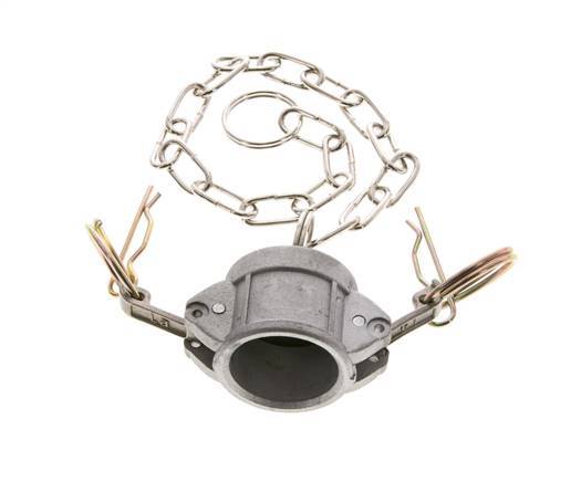 Camlock DN 20 (3/4'') Koppeling AluminiumEnd Cap Type DC MIL-C-27487