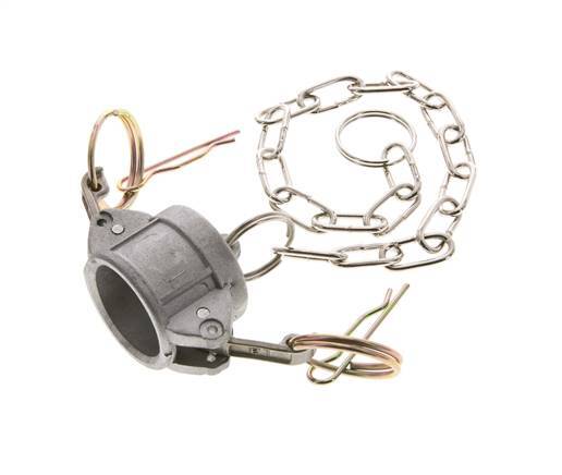 Camlock DN 20 (3/4'') Koppeling AluminiumEnd Cap Type DC MIL-C-27487