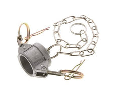 Camlock DN 20 (3/4'') Koppeling AluminiumEnd Cap Type DC MIL-C-27487