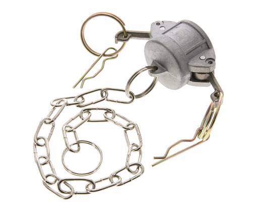 Camlock DN 20 (3/4'') Koppeling AluminiumEnd Cap Type DC MIL-C-27487