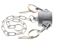 Camlock DN 25 (1'') Koppeling AluminiumEnd Cap Type DC MIL-C-27487