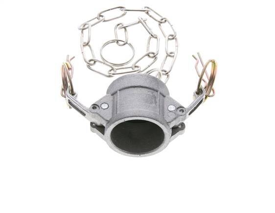 Camlock DN 25 (1'') Koppeling AluminiumEnd Cap Type DC MIL-C-27487