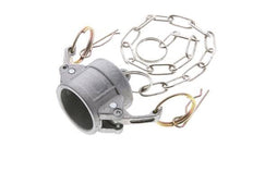 Camlock DN 25 (1'') Koppeling AluminiumEnd Cap Type DC MIL-C-27487