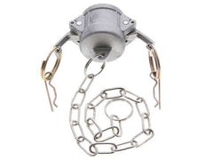 Camlock DN 25 (1'') Koppeling AluminiumEnd Cap Type DC MIL-C-27487