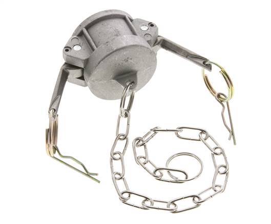 Camlock DN 32 (1 1/4'') Koppeling AluminiumEnd Cap Type DC MIL-C-27487