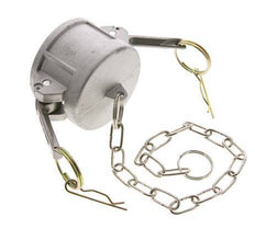 Camlock DN 50 (2'') Koppeling AluminiumEnd Cap Type DC MIL-C-27487