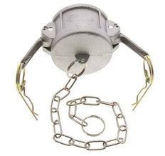 Camlock DN 50 (2'') Koppeling AluminiumEnd Cap Type DC MIL-C-27487