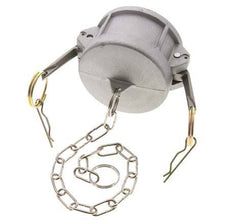 Camlock DN 60 (2 1/2'') Koppeling AluminiumEnd Cap Type DC MIL-C-27487