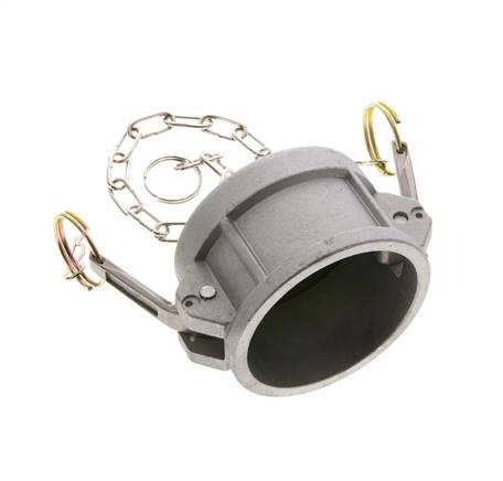 Camlock DN 60 (2 1/2'') Koppeling AluminiumEnd Cap Type DC MIL-C-27487