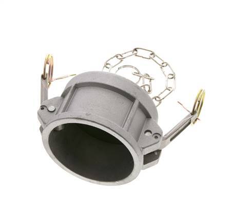 Camlock DN 60 (2 1/2'') Koppeling AluminiumEnd Cap Type DC MIL-C-27487