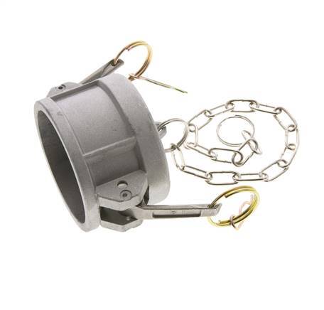 Camlock DN 60 (2 1/2'') Koppeling AluminiumEnd Cap Type DC MIL-C-27487