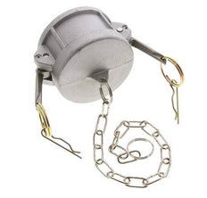 Camlock DN 60 (2 1/2'') Koppeling AluminiumEnd Cap Type DC MIL-C-27487
