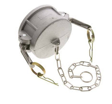 Camlock DN 75 (3'') Koppeling AluminiumEnd Cap Type DC MIL-C-27487