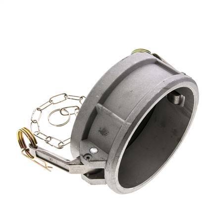 Camlock DN 90 (4'') Koppeling AluminiumEnd Cap Type DC MIL-C-27487
