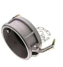Camlock DN 90 (4'') Koppeling AluminiumEnd Cap Type DC MIL-C-27487