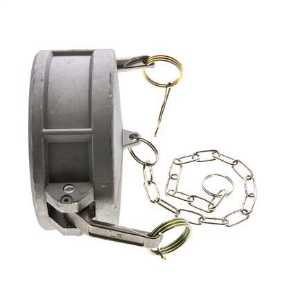 Camlock DN 90 (4'') Koppeling AluminiumEnd Cap Type DC MIL-C-27487