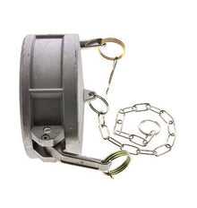Camlock DN 90 (4'') Koppeling AluminiumEnd Cap Type DC MIL-C-27487