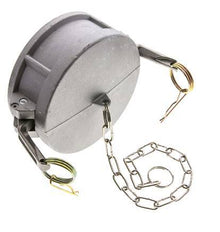 Camlock DN 90 (4'') Koppeling AluminiumEnd Cap Type DC MIL-C-27487