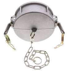 Camlock DN 90 (4'') Koppeling AluminiumEnd Cap Type DC MIL-C-27487