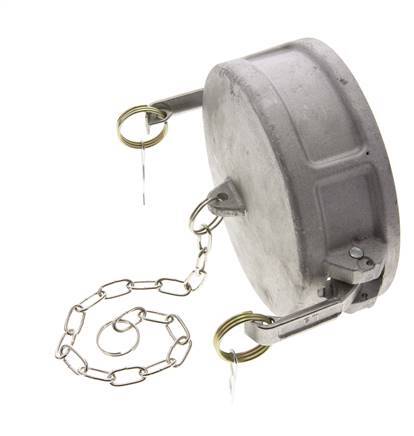 Camlock DN 120 (5'') Koppeling AluminiumEnd Cap Type DC MIL-C-27487